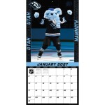 JF Turner Kalendář NHL Mascots 2027 Wall Calendar