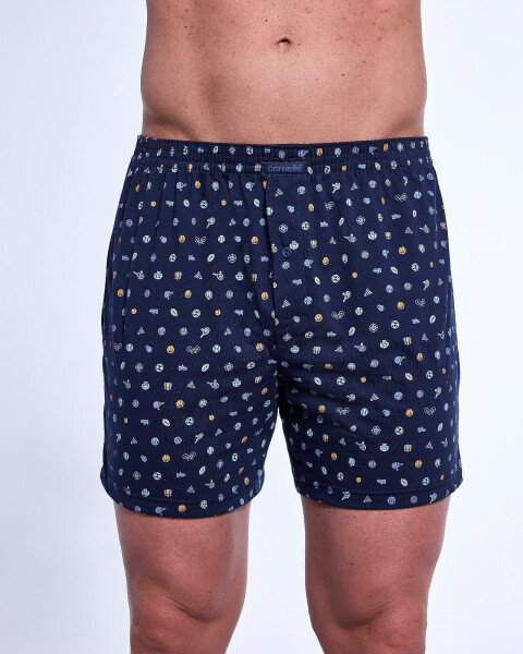 Boxerky Cornette Comfort 002/312 S-2XL tmavě modrá XL