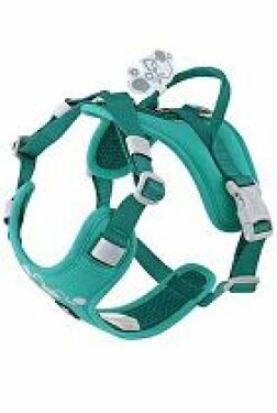 Postroj Hurtta Weekend Warrior II ECO paví zeleň 55-70