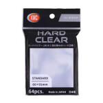 Obaly na karty KMC Standard Sleeves - Hard Clear - 64 ks