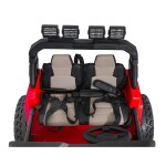 Mamido Elektrické autíčko Extreme Sport 4x4 s proměnlivou velikostí červené