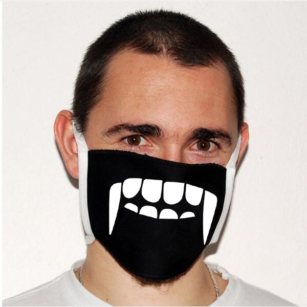 Divja Rouška - Upír - plátno černá