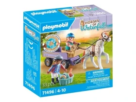 Playmobil® Horses of Waterfall 71496 Kočár s poníkem