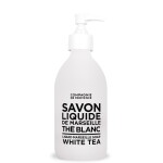 COMPAGNIE DE PROVENCE Tekuté mýdlo White Tea 300 ml, černá barva, bílá barva, sklo