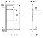 Geberit Duofix prvek pro podpěry 111.790.00.1