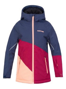 Dětská lyžařská bunda Hannah Kigali JR Mood indigo/anemone