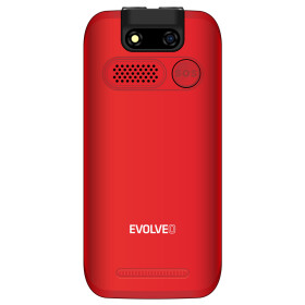 EVOLVEO EasyPhone EB + stojánek červená / 2.4" / 0,3 MP / SOS / microSDHC (EP-850-EBR)