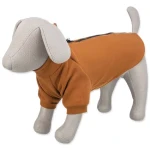 TRIXIE Mikina CityStyle Amsterdam oranžová / Pro psy / M 45 cm / Zip na zádech / Bavlna (G14-680726)