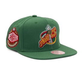 Mitchell & Ness Pánská kšiltovka Seattle Supersonics NBA Conference Patch Snapback Hardwood Classics