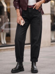 Dámské džíny UY3130 černé - FashionStreet L