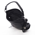 Dámská pohodlná koženková kabelka Jules černá