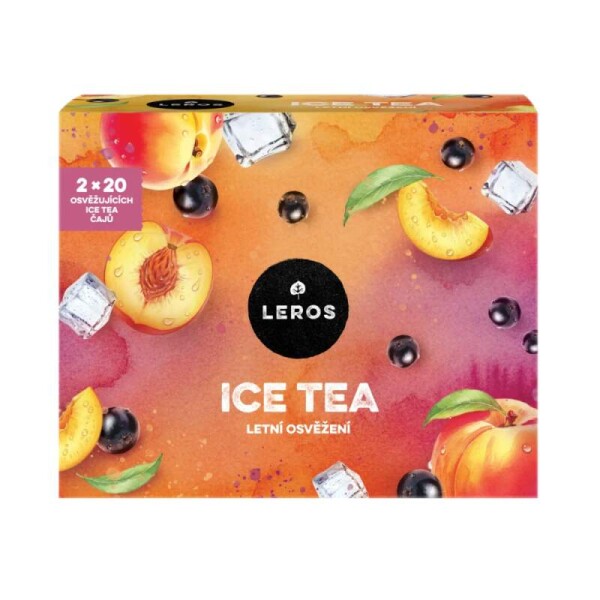 Leros Ice tea letní osvěžení kolekce čajů 2x20