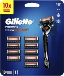 Gillette Fusion5 ProGlide / Holicí strojek / Pánský / 10 náhradních hlavic (81681104)