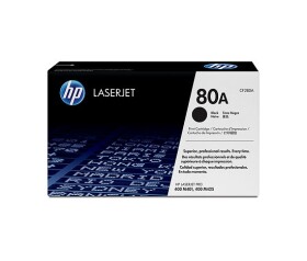 HP 80A Black LJ Toner Cart, CF280A (2,560 pages) EDF_692329