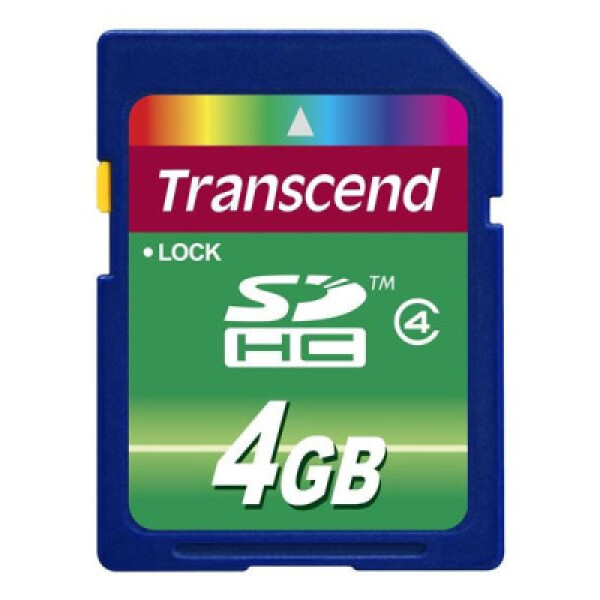TRANSCEND SDHC karta 4GB Class 4 EDF_325012