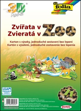 3D model Zvířata ZOO