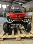 Mamido Dětské elektrické auto Buggy 4x4 Mercedes-Benz Unimog červené