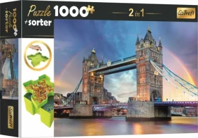 Trefl - Puzzle - 2v1 Tower Bridge, Londým s třídičem