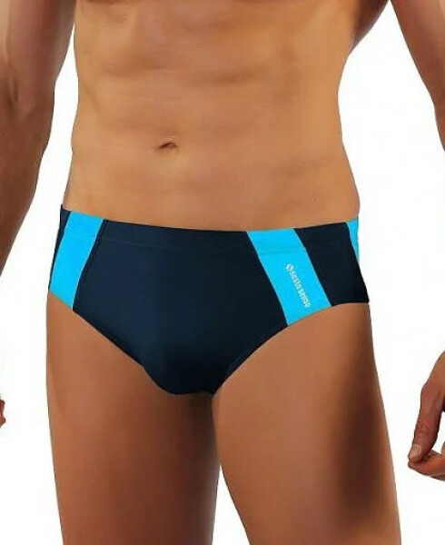 Pánské plavkyart.447 černo modré - Sesto Senso 3XL