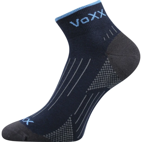 VOXX Ponožky sportovní slabé AZUL tmavě modré (3 páry) 39-42 117390