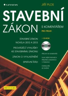 Stavební zákon s komentářem - Jiří Plos - e-kniha