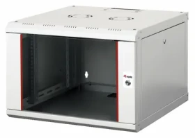 Equip Pro Mount světle šedá / Nástěnný rozvaděč / 19" / 7U / 600x600 mm / pasivní chlazení / skleněné dveře (EPM-07-6060-G-CBAA)