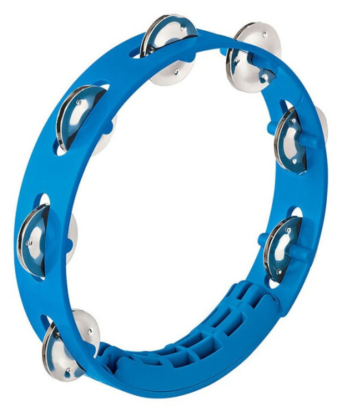 NINO Percussion NINO49SB Compact ABS Tambourine - Sky-Blue