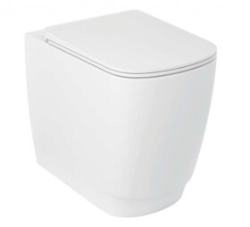 KLUDI - Resa S Stojící WC, vario odpad, Rimless, Spiralflush, matná bílá 27WCB0353
