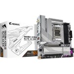 GIGABYTE B650M Aorus Elite AX ICE / B650 / AM5 / 4x DDR5 / PCIEx16 / 2.5GLAN / mATX (B650M A ELITE AX ICE)