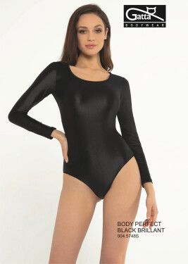 Dámské body Perfect Black Brillant 45748S Černá - Gatta černá L