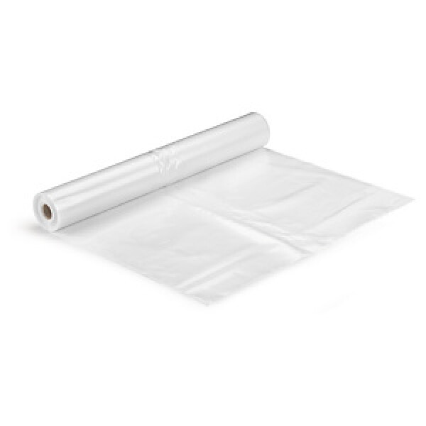 Ochranná fólie z LDPE šířka 3000mm, délka 25m, průhledná, tloušťka 70µm, 100% recyklovaná