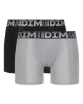 Pánské sportovní boxerky ks DIM 3D FLEX AIR LONG BOXER 2x DIM šedá