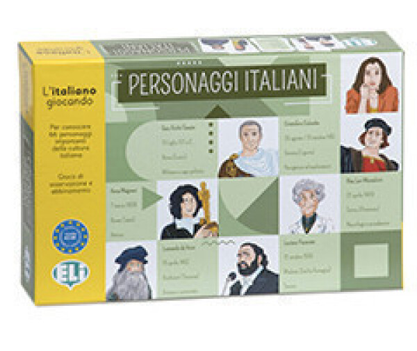 L´italiano giocando: Personaggi Italiani - AA.VV.