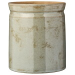 Ib Laursen Keramický obal na květináč Grey 17 cm, šedá barva, keramika