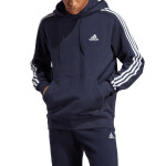 Mikina adidas Essentials French Terry 3-Stripes Hoodie IC0436