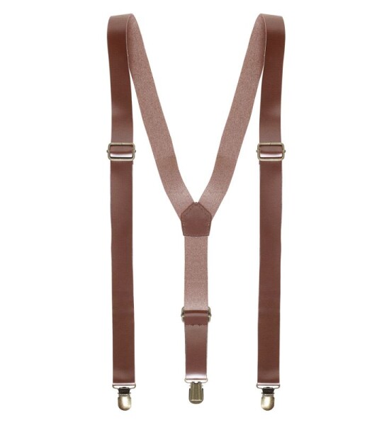 R-Kontakt.cz Kovbojské kšandy hnědé