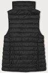 Černá dámská prošívaná vesta se stojáčkem J style (16M9156-392) odstíny černé XL (42)