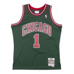 Mitchell & Ness Pánský dres Chicago Bulls NBA Derrick Rose #1 2008-09 Green Week Swingman Velikost: S