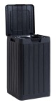 TOOMAX RIO GARDEN zahradní plastový koš 80 L - grafit