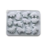 Dortisimo Silikonová forma na pečení Dinosauři 18,5 cm