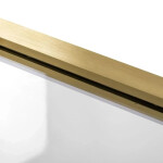 REA/S - Sprchové dveře Atlas 90 Brush Gold vpravo KPL-K4671