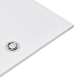 Vaničkový sifon designový SAT 90 x 40/50mm chrom krytka E90KOCRD E90KOCRD