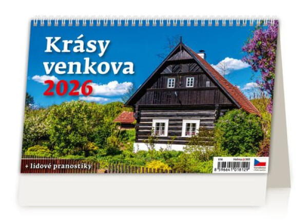 Kalendář stolní 2026 - Krásy venkova