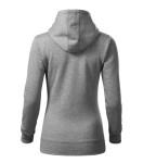 Cape Free mikina dámská tmavě šedý melír 2XL