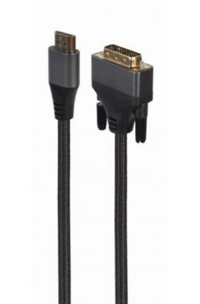 Gembird CC-HDMI-DVI-4K-6 kabel HDMI na DVI 1.8m / 1x HDMI (M) / 1x DVI 18+1 (M) (CC-HDMI-DVI-4K-6)