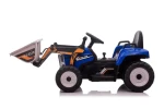 Eljet Dětský elektrický traktor s nakládací lžící modrá