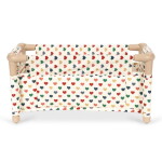 Konges Sløjd Cestovní postýlka pro panenky Coeur Coloré, multi barva, textil