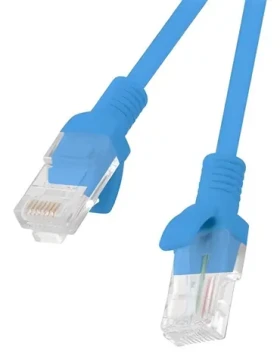 Lanberg CAT6 2 m modrý / Patch kabel / UTP / RJ45-RJ45 / Fluke Passed (PCU6-10CC-0200-B)
