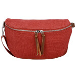 Trendy dámská textilní ledvinka Ayana, červená