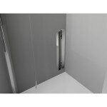 MEXEN/S - Exo sprchový kout skládací dveře 95 x 95, transparent, chrom 816-095-095-01-00
